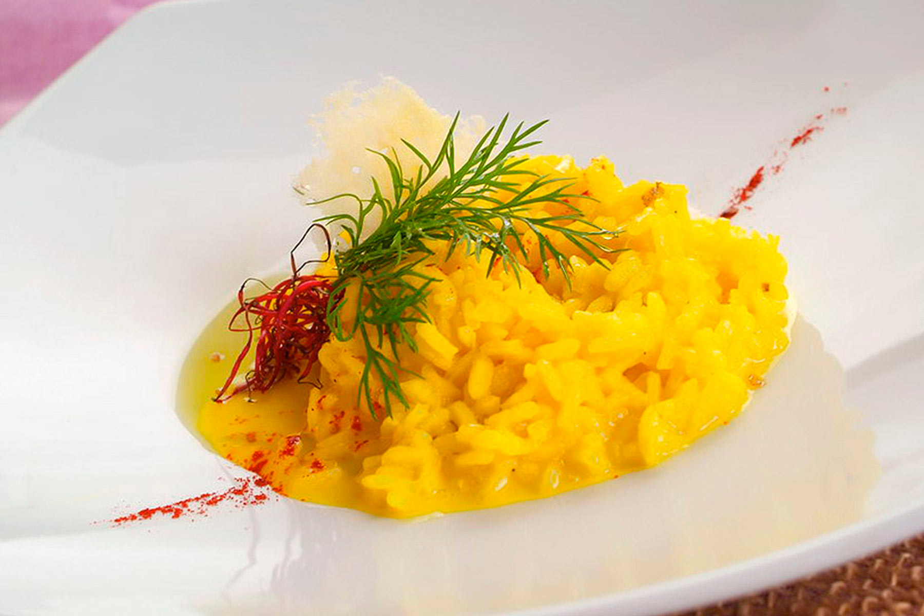 Risotto allo zafferano Combiyou